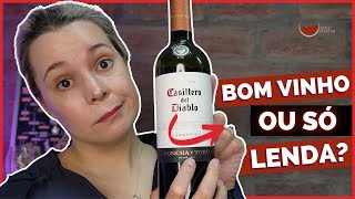 Vinho CASILLERO DEL DIABLO Reserva CARMÉNÈRE  REVIEW [upl. by Rex202]