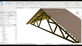 Revit  Charpente bois 2 [upl. by Oloapnaig]