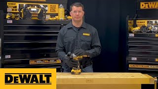 DEWALT® Product Guide  Cordless Drill Speed Torque and Clutch Settings [upl. by Estren]