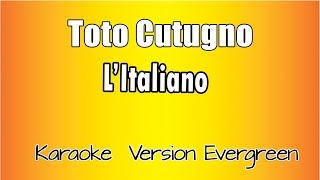 Toto Cutugno  L italiano versione Karaoke Academy Italia [upl. by Pantin]