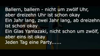 BONEZ MC amp RAF CAMORA feat MAXWELL Ohne mein Team LYRICS SONGTEXTS1 [upl. by Zabrina]