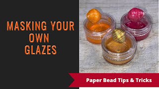 This One Trick Changed The Way I Glazed My Beads  How To Make Your Own Custom Mica Glazes [upl. by Laureen]