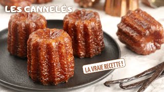 La VRAIE RECETTE des CANNELÉS Bordelais  Recette facile [upl. by Melanie]