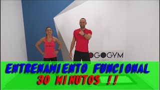 Entrenamiento funcional de 30 minutos  Functional Training 30 minutes [upl. by Alethea]