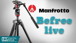 Best Video Tripod  Manfrotto Befree Live Fluid Video Head  Review [upl. by Ayin63]