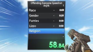 Offending Everyone Speedrun [upl. by Elehcin]