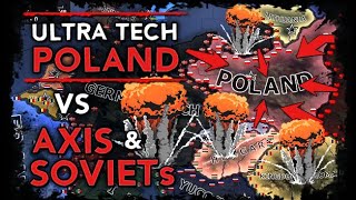 HoI4 AI Only Timelapse  Ultra Tech Poland vs Axis amp Soviets [upl. by Norej]