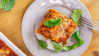 How To Make Lasagna By Valerie Bertinelli  Her Mom [upl. by Harrell]