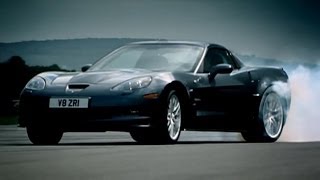 Corvette ZR1 vs Audi R8  Top Gear  BBC [upl. by Jari964]