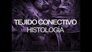 Tejido conectivo  Histología [upl. by Akeyla]