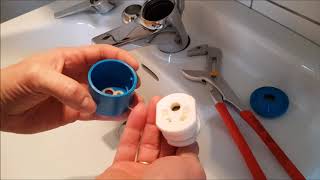 Wasserhahn reparieren und entkalken Einhebelmischer How to repair a water tap Tap washer [upl. by Siskind]