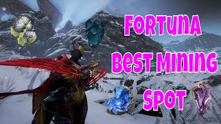 Fortuna Best Mining Spot  Warframe Fortuna [upl. by Campos]