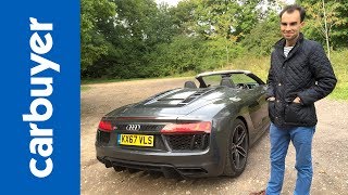 Audi R8 Spyder indepth review  Carbuyer [upl. by Tilden]