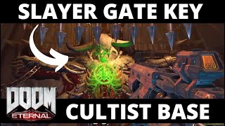 Doom Eternal Infiltrate The Cultist Base Slayer Gate Key Base Location Where To Find How To Get [upl. by Loredo164]