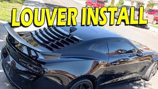 How to Louvers Install Guide  iKON Motorsports [upl. by Afital]