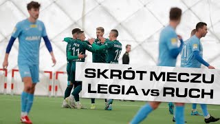 SKRÓT MECZU LEGIA WARSZAWA  RUCH CHORZÓW 21 [upl. by Vada]