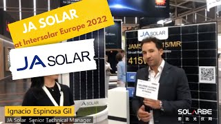 JA Solar presenting a wide portfolio at Intersolar Europe 2022 [upl. by Gretchen388]