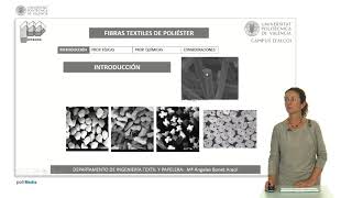 Fibras textiles de poliéster  2228  UPV [upl. by Atterahs]