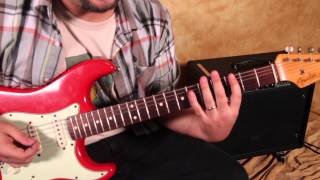 Jimi Hendrix  Foxy Lady  Guitar Lesson  Tutorial  How to Play on Guitar  Strat [upl. by Uel]