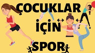 ÇOCUKLAR İÇİN GÜNLÜK SPOR HAREKETLERİ 3D ve Animasyon [upl. by Ardni617]