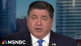 ‘Everyone is under attack’ Illinois Governor JB Pritzker sounds the alarm on the cuts from DOGE [upl. by Eetak684]