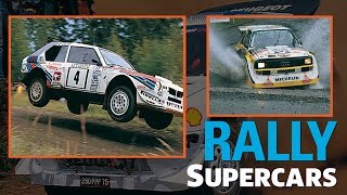 Rally Supercars  Walter Röhrl on the Group B Audi Quattro Sport [upl. by Vallo177]