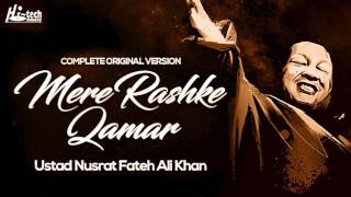 MERE RASHKE QAMAR Original Complete Version  USTAD NUSRAT FATEH ALI KHAN  OFFICIAL VIDEO [upl. by Asiak467]