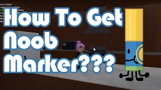 How to get NOOB Marker in Find the Markers Roblox 2024 [upl. by Dallas]