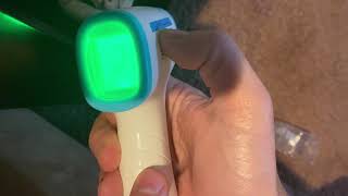 Infrared Forehead Thermometer HG01 [upl. by Nailliw]