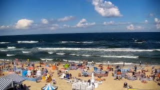 Krynica Morska Plaża na żywo [upl. by Hazem]