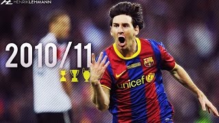 Lionel Messi ● 201011 ● Goals Skills amp Assists [upl. by Graubert211]