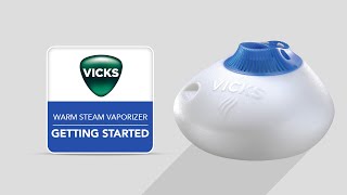 Vicks Warm Steam Vaporizer V150  Getting Started [upl. by Adiaros815]