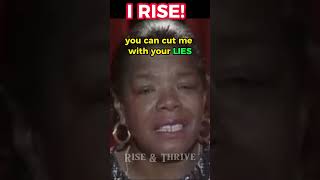 Maya Angelou I Rise [upl. by Ameg]