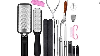 Professional PedicureManicure Tools Set [upl. by Eentruok426]