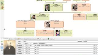 Mes premiers pas avec Généatique le logiciel de généalogie [upl. by Lankton]