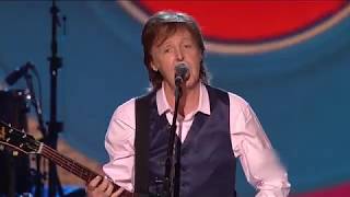 Paul McCartney  BirthdayGet BackI Saw Her Standing There Tribute to The Beatles 2014 [upl. by Malvie]