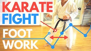 HOW TO CONTROL A FIGHT  Karate Footwork — Jesse Enkamp [upl. by Akihdar]