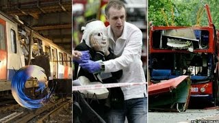 London 77 attacks How the day unfolded montage  BBC News [upl. by Mazurek]