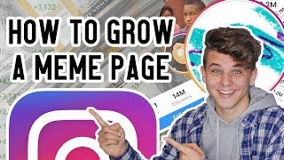 How to Grow an Instagram Meme Page  Instagram Algorithm [upl. by Edwina]