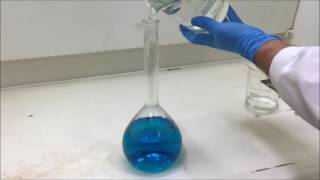 How to fill a volumetric flask [upl. by Kennard]