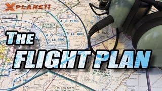 X Plane 11  Basics 13 Flight Plan [upl. by Swords835]