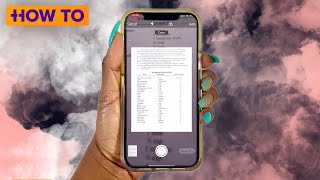 How to scan PDFs on your phone with iPhone 🤳 [upl. by Ahsienahs575]