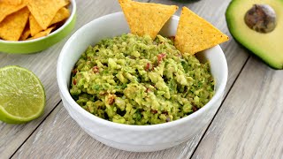 Guacamole  Sos mexican  JamilaCuisine [upl. by Naot540]