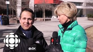 CBC Connects Heather Hiscox and Jay Scotland Take CBC News to Yellowknife  CBC Connects [upl. by Ahsirtak642]