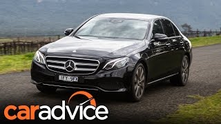 2017 MercedesBenz EClass Review  CarAdvice [upl. by Ennovoj610]