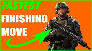 Warzone Finishing Moves HOW TO Do Finishers amp THE BEST ONE TO USE [upl. by Ainotal]