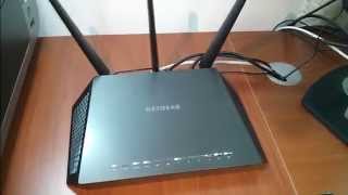 Review Netgear Nighthawk AC1900 Dual Band Wireless Router  R7000 [upl. by Corri711]