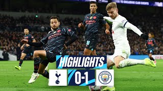 TOTTENHAM HOTSPUR 01 MAN CITY  FA CUP HIGHLIGHTS [upl. by Jasper77]