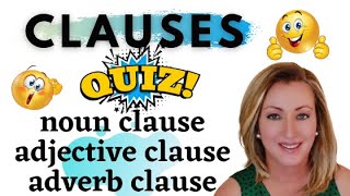 Noun Clause Adjective Clause and Adverb Clause  Quiz Show What You Know [upl. by Ettenel]