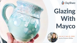 Glazing with Mayco [upl. by Cohlette]